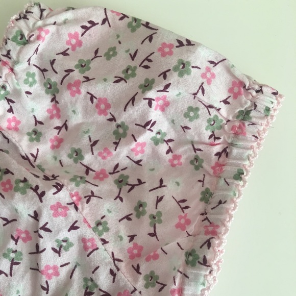 Babygap Pink Floral Shirtdress Top 5T / 5 years - Picture 4 of 8